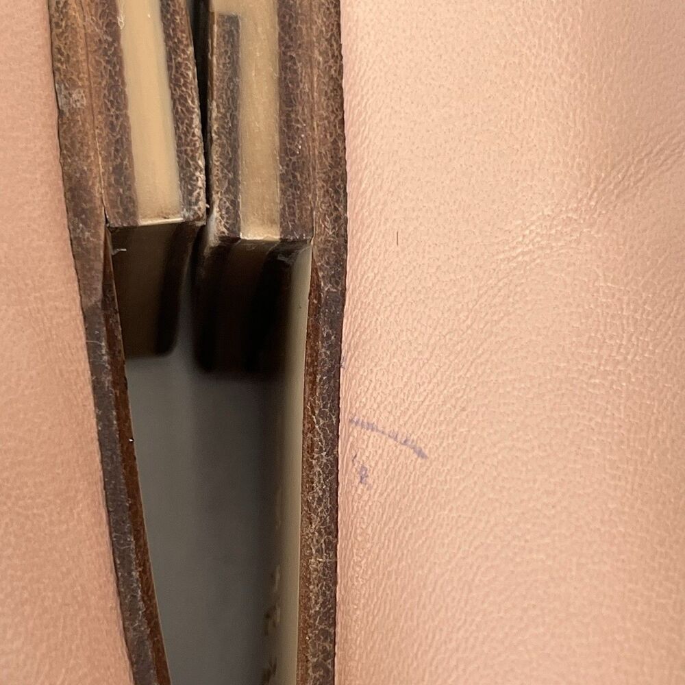 Margaux The Pointe Nude Leather Pointed Toe Ballet Flats Bow Preppy EU 36.5 US 6 - Picture 16 of 16